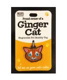 Wags & Whiskers Pet Cat Identity Tag - Ginger Cat 00204090088 - Buy Online on GoSupps.com