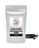 Food with Love South Sea Vanilla - Bourbon Vanilla Pods Replacement (12cm 10 pcs) | Premium Quality for Baking & Cooking - Buy Online on GoSupps.com
