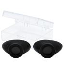FDA Compliant Super Sunnies Slim Flex UV Eye Protection Tanning Goggles Eyeshields - Black - Buy Online on GoSupps.com