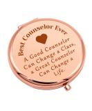 Counselor Gifts for Women - Thank You Gift, Compact Makeup Mirror | School Counselor Appreciation Ideas, Graduation & Retirement Gifts - Buy Online on GoSupps.com