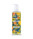 Faith In Nature Grapefruit & Orange Hand Wash - Invigorating 400 ml | Vegan & Cruelty Free | No SLS or Parabens - Buy Online on GoSupps.com