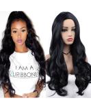 Zanawigs Long Corrugated Black Synthetic Wig - 24 Inch Curly Heat-Resistant Middle Part Wig for Women - Buy Online on GoSupps.com