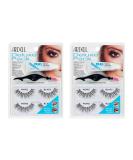 Ardell Deluxe Pack False Eyelashes Wispies - 4 Pairs of Glamorous Lashes - Buy Online on GoSupps.com