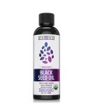 Zhou Nutrition Organic 100% Pure Virgin Black Seed Oil Cold Pressed 8 fl oz (240 ml) - Buy Online on GoSupps.com