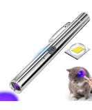 HUHKOUAE Wood's Lamp Portable UV Black light for Pet Dog/Cat Care cat Ringworm Detector Pet Urine Detector with Portable buckle and Magnetic back cover - Buy Online on GoSupps.com