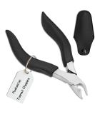 Professional Thick Toenail Clippers for Seniors - Easy Grip Large Handle, Sharp Stainless Steel - Best Nail Clipper for Men with Thick Nails - Black - Buy Online on GoSupps.com