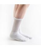 Doc Ortho Loose Fit Cotton Diabetic Socks 3 Pairs, Crew, Large White - Men & Women - Buy Online on GoSupps.com