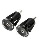 Wake Bar End Plugs - Bicycle Handlebar Caps for MTB, Road Bike, BMX - 2 Counts Rubber Sponge Aluminum - Black/Red/Gold/Blue/Gray - Buy Online on GoSupps.com