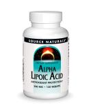 Source Naturals Alpha Lipoic Acid 200 mg 120 Tablets - Buy Online on GoSupps.com