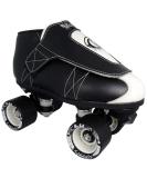 VNLA Junior Tuxedo Jam Skates - Indoor Roller Skates for Tricks & Speed Skating - Black/White - Size 7 Men's/8 Women's - Buy Online on GoSupps.com