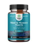Brain Boosting Natural Supplement | Green Tea Extract and DMAE | 60 Capsules by Natures Craft - Buy Online on GoSupps.com