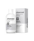 Natural Outcome Charcoal Face Wash - Daily Detoxifying Cleanser for Acne - Hydrating Pore Cleanser with Green Tea, Aloe Vera & Ginkgo Biloba - 8 oz - Buy Online on GoSupps.com