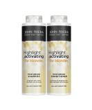 John Frieda Sheer Blonde Highlight Activating Moisturising Shampoo and Moisturising Conditioner Duo Value Bundle for Naturaland Colour - Treated Blonde Hair 2 x 500 ml 1 l (Pack of 1) - Buy Online on GoSupps.com