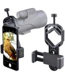 Universal Smartphone Telescope Adapter Camera Mount - Fits iPhone, Samsung, HTC, LG - for Telescope, Spotting Scope, Microscope, Binocular - Camera Adapter-T1 - Buy Online on GoSupps.com