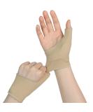 Thumb Wrist Brace Compression Sleeve for Arthritis Relief | Soft Thumb Splint Glove for Tendonitis Support | Unisex Fits Both Hands (Medium - Buy Online on GoSupps.com