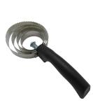 SecureFix Direct Spiral Curry Comb Horse (Brush Pets Equestrain Metal Grooming Shredding Black) - Buy Online on GoSupps.com