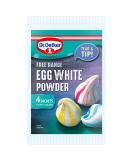 Dr. Oetker Free Range Egg White Powder Sachets 5g - Buy Online on GoSupps.com