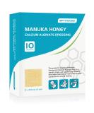 Buy Manuka Honey Calcium Alginate Wound Dressing | Medical Grade Wound Care Bandages - 2x2 Pack of 10 - High Absorbency - Buy Online on GoSupps.com