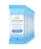Rinse-Free Bathing Wipes (8-Pack) | Microwavable Adult Cleansing Body Wash Cloths with Aloe Vera & Vitamin E - No Shower Needed - Latex, Lanolin & Alcohol-Free | 64 Wipes - Buy Online on GoSupps.com