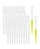 moveland 200PCS 3ml Disposable Plastic Transfer Pipettes Calibrated Dropper Suitable for Science Laboratory DIY Art - Buy Online on GoSupps.com