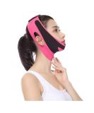 Face Lifting Belt V Line Chin Cheek Slimming Band Pink | Anti Wrinkle Strap for Women - Facial Contouring & Lift Up Tool - Buy Online on GoSupps.com