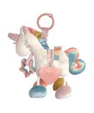 Itzy Ritzy Unicorn Link & Love Activity Plush with Silicone Teether - 0+ Months - Buy Online on GoSupps.com