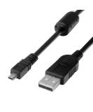 USB Camera Cable for Panasonic Lumix DMC-G7, DMC-S5, DMC-ZS25, DMC-TZ35, and More - Black - Buy Online on GoSupps.com