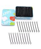 200 Pieces Black Metal Wave Hairpins - 5.5 cm Hair Clips for Girls & Women - Includes Storage Box - Buy Online on GoSupps.com