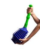 Luigi's Toilet Plunger | The World's Best Unblocker | Snake Design Bathroom Plungers | Clog & Blockage Remover - Buy Online on GoSupps.com