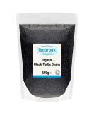 Organic Black Turtle Beans 500g | Certified Organic by Fenbrook Organic - Buy Online on GoSupps.com