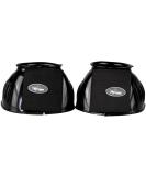 Marengos Bell Boots - Set of 2 | Black Rubber Horse Gear | International Shipping Available - Buy Online on GoSupps.com