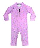 weVSwe Baby Boy Swimsuit UPF 50+ Rash Guard Swimwear 0-3 Years - Purple Heart Design - Buy Online on GoSupps.com