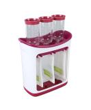 Fresh Squeezed Squeeze Station with 10 Storage Bags | Homemade Baby Food Maker | Toddler Fruit Puree Dispenser - Buy Online on GoSupps.com