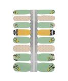 Buy My Nails Goldfink Nail Foils - Ultra-Thin Green & Yellow Self-Adhesive Nail Art Wraps for All Nail Types - Buy Online on GoSupps.com