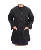 Holibanna Professional Salon Smock | Stylist Jacket & Hair Coloring Wrap | Black Kimono for Cosmetology Dog Grooming & Barber Work | Spa Client Uniform - Buy Online on GoSupps.com