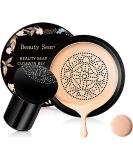 Beliky Girl Mushroom Head Air Cushion CC Cream Foundation Cover Concealer Makeup Moisturizing Brightening Pigment Liquid Foundation Even Skin Tone Makeup Base BB (Nude) 1.00 g (Pack of 1) Nude - Buy Online on GoSupps.com
