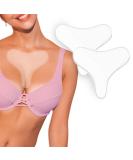 Anti Wrinkle Chest Pads Set of 2 - Silicone Decollete Patches for Collagen Renewal & Skin Tone Repair - Reusable & Self Adhesive - Premium Chest Wrinkle Treatment - Buy Online on GoSupps.com