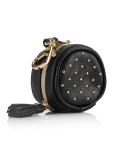 Chelsea + Cole Studded Pacifier Case with Clip | Itzy Ritzy Charm Pod | Holds 2 Pacifiers | Black Sweetheart Print Interior - Buy Online on GoSupps.com