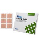 Buy Tmax Waterproof Spiral Cross Kinesiology Tape - B Type 20 Sheets (Beige 120 Stickers) - International Shipping Available - Buy Online on GoSupps.com