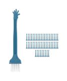 Multi-Purpose Electric Shaver Cleaning Brush with PP Handle - Comfortable Grip | Ideal for Computer Accessories - Buy Online on GoSupps.com