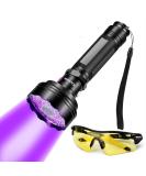 Youthink 2 in 1 UV Flashlight - 100 LED Handheld Black Light with 75 UV & 25 White LEDs | Ideal for Home & Outdoor Use | International Shipping - Buy Online on GoSupps.com
