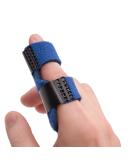 Trigger Finger Splint for Pain Relief & Support - Ideal for Sport Injuries, Basketball, Senior Tendon Release - Blue - Buy Online on GoSupps.com