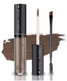 YOLETO Waterproof Eyebrow Gel - Brunette Brown Tinted Mascara Makeup for Natural-Looking Brows  Long-Lasting Smudge-Proof Formula with Brow Shaper and Mascara Primer Brush Wand Kit 03-Brunette - Buy Online on GoSupps.com