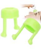 2-Part Portable Eye Drop Bottle Holder & Yedrop Guide - Prevent Hand Shake | Eye Drop Tools for Hassle-Free Application - Buy Online on GoSupps.com