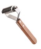 Onebarleycorn Coat King - Best Dog & Cat Undercoat Brush | Trim Underfur Easily with 14 Blades | International Shipping Available - Buy Online on GoSupps.com