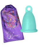 Me Luna Menstrual Cup Classic Size S - Mint Ring | Eco-Friendly & Comfortable Period Solution for All Women - Buy Online on GoSupps.com