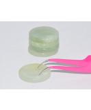 Buy 5 Alluring Jade Stones Glue Stand Pallet for Eyelash Extensions - Quarter Size | International Shipping Available - Buy Online on GoSupps.com