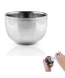 Premium Stainless Steel Shaving Bowl for Men - Ideal for Wet Shaving at Home | Shaving Soap & Foam Mug - Buy Online on GoSupps.com
