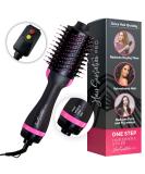 Buy 4 in 1 Blow Dryer Brush - ION Generator & Ceramic Coating for Fast Drying - Pink | International Shipping Available - Buy Online on GoSupps.com