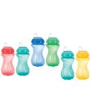 Nuby 2-Pack No-Spill Easy Grip Cup 10oz - Assorted Colors | Leak-Proof Design - Buy Online on GoSupps.com